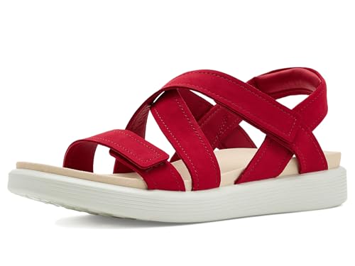 ECCO ���f�B�[�X �\�t�g�N���X�X�g���b�v�T���_��, �`�����b�h�k�o�b�N�B, 4-4.5