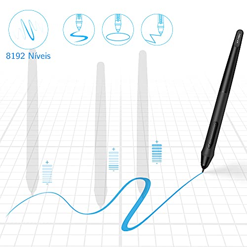 Mesa Digitalizadora XP-PEN Star G640S Android Tablet Gráfico Digital de Desenho 6x3.75 Polegadas Can