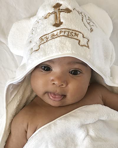 ESTAMICO Plush Hooded Baby Bath Towels #TOP24