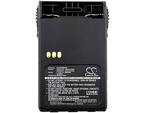 Batterie pour Motorola GP344 GP388 EX500 : résolvez les pannes de radio 1800mAh