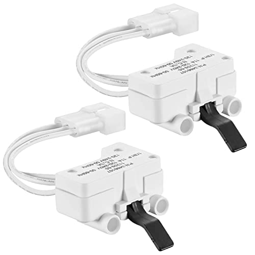 3406107 Dryer Door Switch Replacement by Seentech - Exact for Kenmore & Whirlpool Dryers - Replaces Part Numbers 3406101, 3406109, PS11741701, AP6008561,WP3406107, 3405100, 3405101, 3406100 (Pack 2)