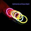 100 Barre Luminose Per Party Con Connettori | Braccialetti Fluorescenti Per Feste E Compleanni - Foto 6