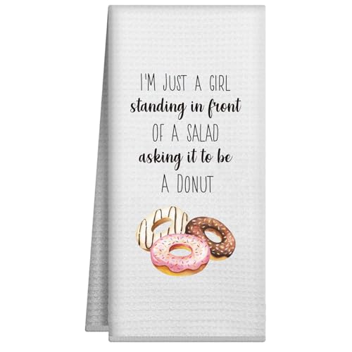Donut Decor Funny Kitchen Towels