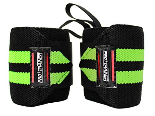 Munhequeira Profissional Crossfit Powerlifting Lpo Pulso (PRETO COM VERMELHO)