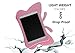 iPad mini Case for Kids, Light Weight Cute Butterfly Design Shockproof Drop-Proof Soft EVA Foam Protective Tablet Case Cover for Apple iPad mini 1/2/3/4 - Pink