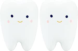 Amazon.com: funnysquee Tooth Squishies Squeeze Toy for Dental School ...
