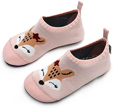 IceUnicorn Hausschuhe Kinder Jungen Mädchen Slippers Pantoffeln | Atmungsaktive Leicht Rutschfest Turnschläppchen Hüttenschuhefür Kindergarten Kita