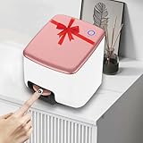 Mini impresora eléctrica para arte de uñas, impresora inteligente 3D con claridad de 1200 DPI, dibujo rápido de 10 segundos, diseños personalizables, perfecta para arte de uñas en casa de niñas