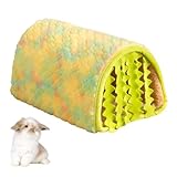 Polyvalent : la conception unique du tunnel avec des rideaux à pompons permet à votre animal de compagnie de se cacher et de jouer librement, tout en lui offrant un environnement confortable et isolé pour dormir et se reposer.