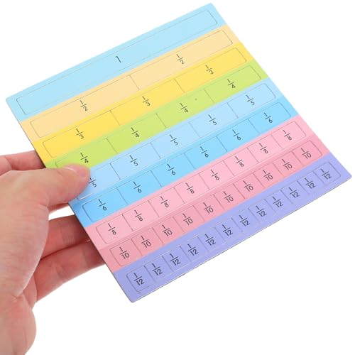 Fracciones magnéticas didácticas para aprender matemáticas interactuando en la pizarra escolar 4