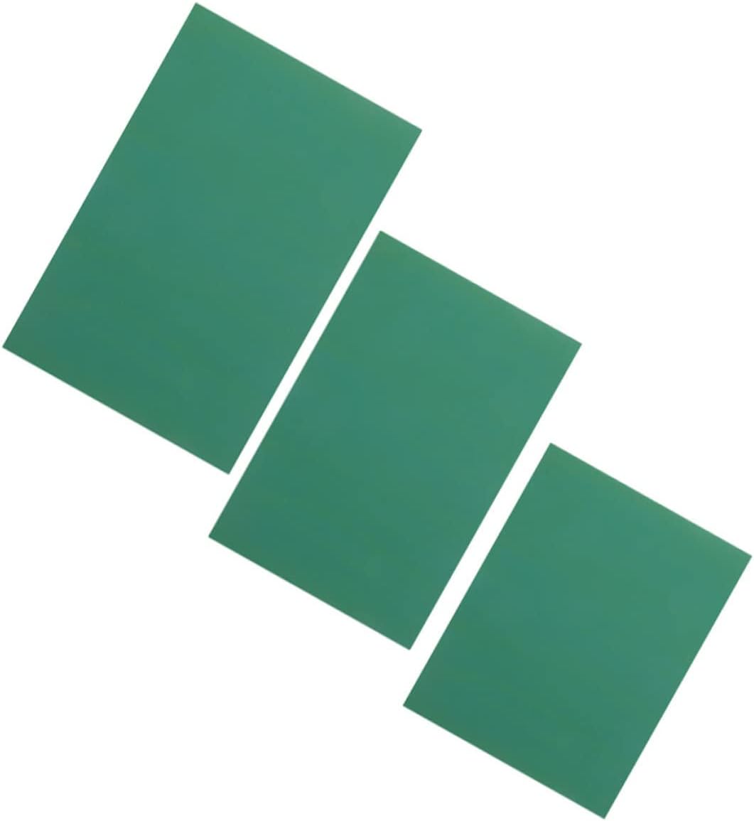 3pcs Boys and Girls Printmaking Kits Engraving Sheets Pvc Cutting Mats for Crafts Scratch Mat Cutting Boards for Boys and Girls