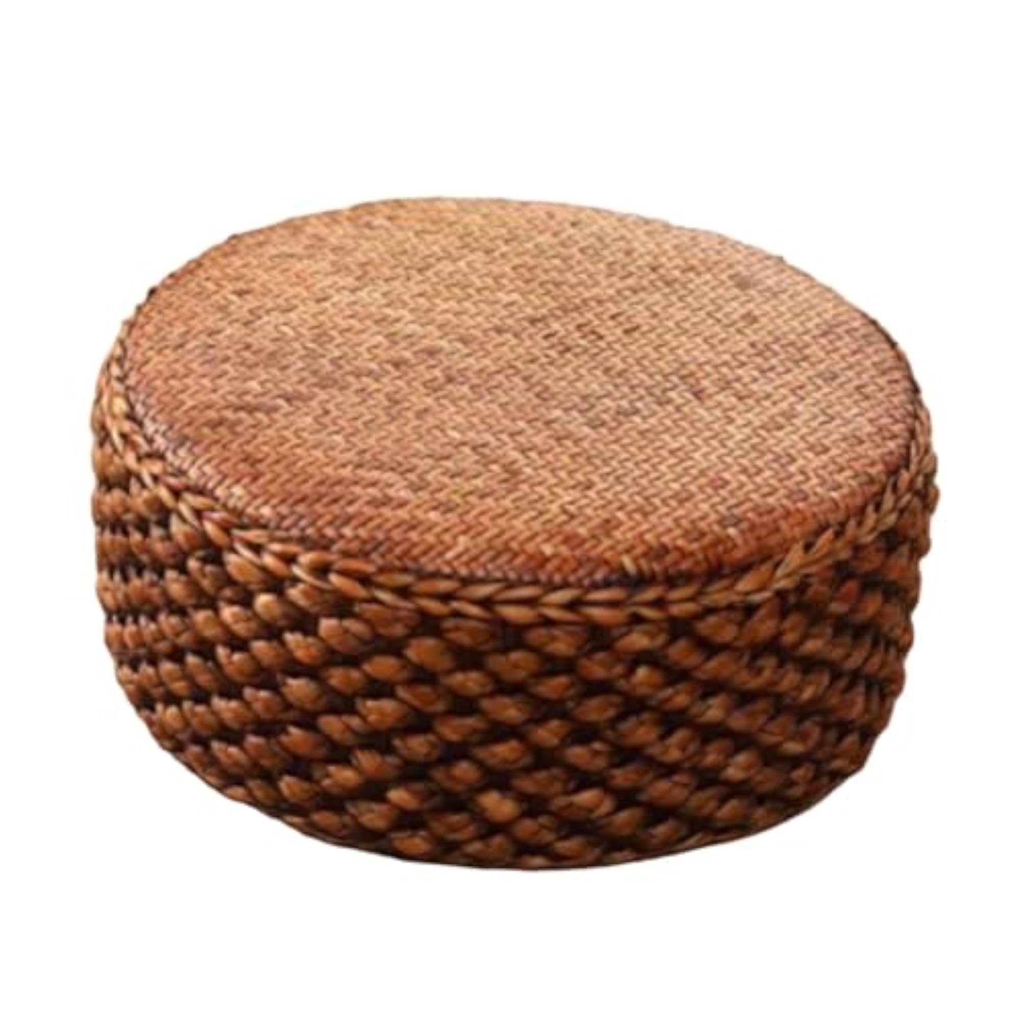 Handmade Rattan Seat Cushion for Garden Patio Teahouse