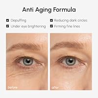 MAREE Under Eye Balm Stick Hydrating – Retinol Caffeine Under Eye Brightener Stick for Older Women – Collagen Undereye Cream for Dark Circles & Wrinkles – 0.28 Ounce, Blue — image 4