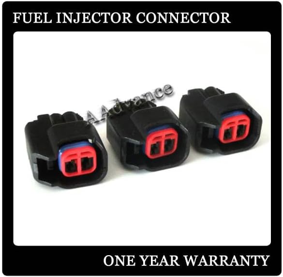EV6 USCAR Female Male Connectors Plug Waterproof for Fuel Injector Nozzle