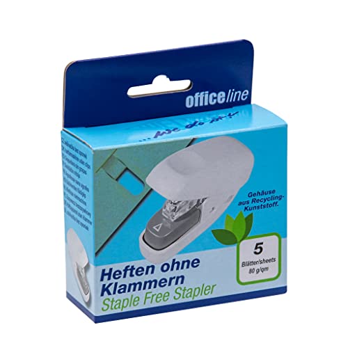 Agrafeuse sans agrafes Wedo 1272000 pour assembler vos documents sans métal - 6