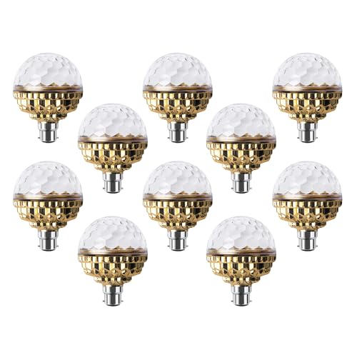 Image of AMPEREUS 12W Multicolour LED Decorative Bulb for Home - Smart Diwali Lighting for Room & Festive Decoration | Colour Changing LED Lights for Home, Parties & Festivals (10 PCS)