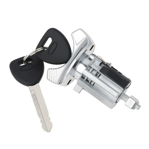 LT Easiyl Car Ignition Switch and Barrel Lock Cylinder with 2 Keys C42150 Compatible with Ford F150 250 350 1992-1995, FF15LC1438