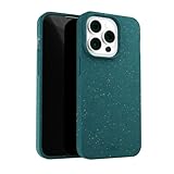 Pela: Phone Case for iPhone 13 Pro Max | Eco-Friendly,Made from Plants | Sleek & Light Design with Protection (Classic Green)