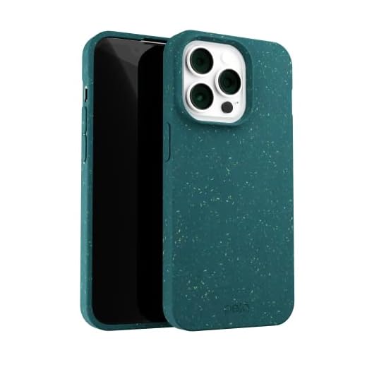 Pela: Phone Case for iPhone 14 Pro Max - Eco-Friendly - Made from Plants - (Slim Green)