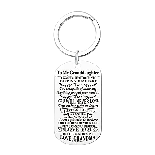 Hoisy Llavero abuela abuela, llavero de abuela personalizado to My Son...Love, mamá, plata, 50 x 28 mm