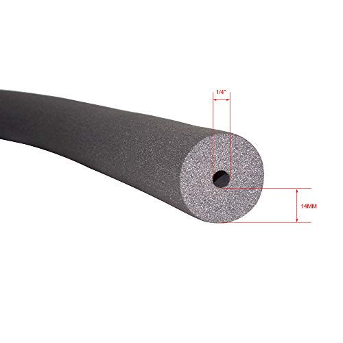 1/4 Inch ID AC Line Pipe Insulation Foam Tubing, 0.55