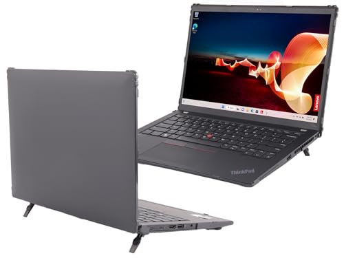 mCover Hard Case ONLY Compatible for 2023-2024 14" Lenovo ThinkPad T14s Slim Gen 3 / Gen 4 Windows PC (with 180° Hinge, NOT Fitting Any Other Lenovo Models) - Black