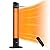 EAST OAK Electric Outdoor Indoor Heater, 1500W Portable Patio Heater, IP55 Waterproof Indoor Infrared Heater with Tip-over & Overheating Protection and 2 Heat Levels, 24 Hours Timing, 2024 Upgrade