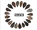 Amazing Gemstone 20 Pieces Fancy Jasper Arrowhead Bulk, Crystal and Healing Stone Flint Rock Arrow Head - 1 to 1.5 Arrowheads for DIY Project Craft Point Jewelry Making