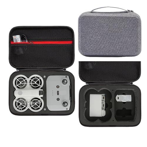[Cirlik] DJI Neo & RC N3 �R���g���[���[�ɑΉ��A�|�[�^�u���h���A�E�g�h�A���s�n���h�o�b�O�L�������O�P�[�X(Grey Black)