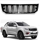 Hochwertiges Material: Der vordere Stoßstangengrill besteht aus ABS-Kunststoff, der eine gute Hitzebeständigkeit, Verschleißfestigkeit und Kratzfestigkeit aufweist, robust und langlebig ist. Verlängerte Haltbarkeit für längere Verwendung