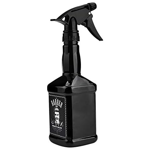 Fauge 650Ml Hairdressing Spray Bottle Salon Barber Hair Tools Hair Cutting Water Sprayer Black Cover
