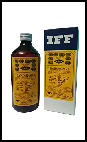 Image of Nithi Foods, IFF, Black Currant C36 - 500ml (commonly Used in Baking, Beverages, Confectionery, ice Cream, Desserts, and Savory Dishes)