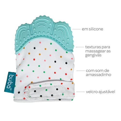 Luvinha Mordedor Silicone, Buba, Azul