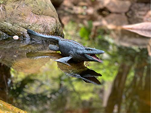 Gemini & Genius Mosasaurus Dinosaur Shark With Movable Jaw Large Marine Dinosaur Ocean World Animal Figure Toys Boys Gift And Birthday Party Supplies For Kid #TOP5