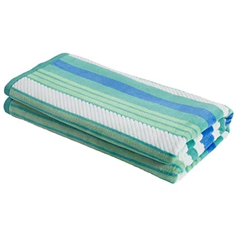 Superior Textured Beach Towel, Atlantis, 34" x 64" Cover