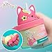 Original Squishmallows Sienna the Caticorn Premium Cloud Slime, Sugar Cookie-Scented, 8 oz., Storage Container with Figurine Topper, Rubber Charm, Goodie Bags Stuffers, Kids Party Favors, Sensory Toys