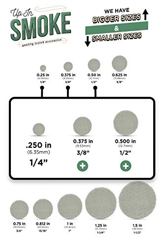 Made in The USA - 100 1/4 Inch (.25\") 304 Stainless Steel Premium Pipe Screen Filters - Thumbnail 6