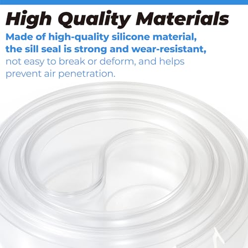 PalpitateC Shower Door Bottom Seal Clear Vinyl Shower Door Drip Sweep Fit for Framed Shower Doors Angled T Drip Sweep - 36" Framed Shower Doors Bottom Seal