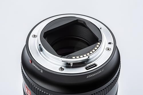 Viltrox Lente AF 50 mm F1.8 armação completa para Sony E-Mount, lente Prime padrão para câmera Sony