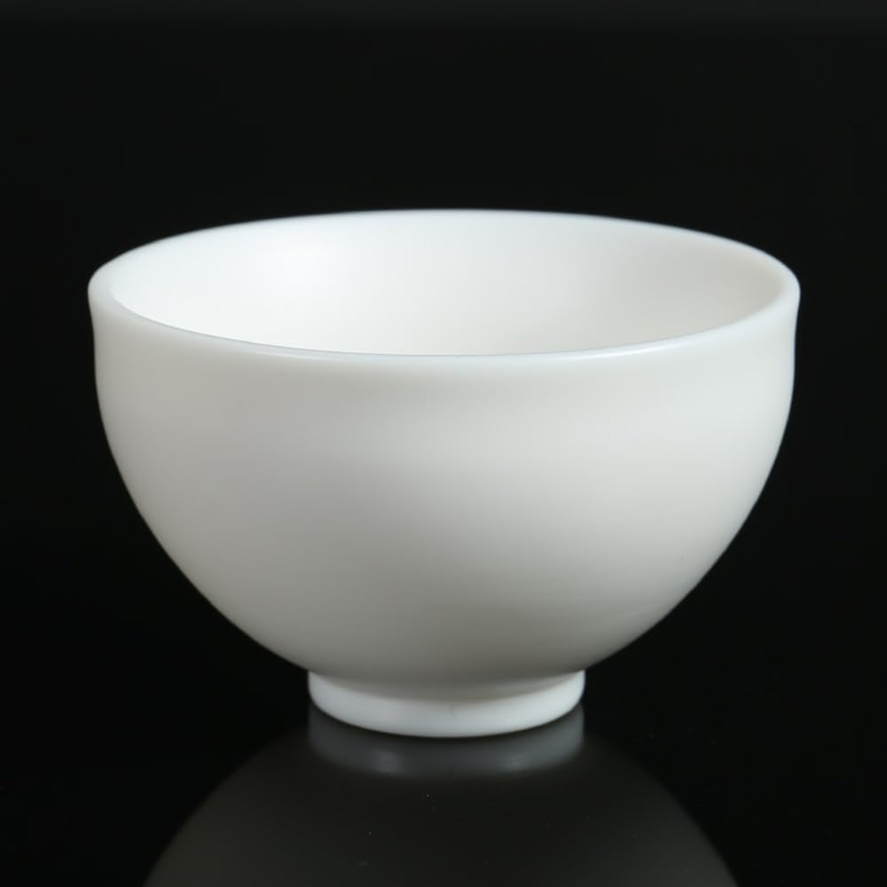 Service à thé en Porcelaine Blanche 5 pièces, Ensemble théière et Tasse à thé, Ensemble Complet Kung Fu, Porcelaine de Jade Faite à la Main