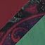 Tawny Port/Dark Green/Jerry Paisley Print