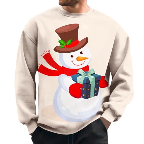 Generisch Schwarzes Herren Oberteil Herren-Pullover mit...