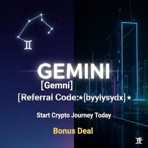 『⟦ Gemini Referral Code: byylysydx ⟧ Start Crypto Journey Today Bonus Deal』のカバーアート