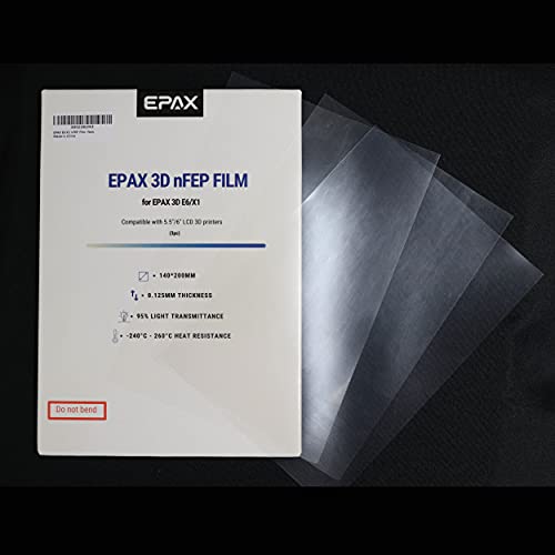 Hoja de película EPAX X1 200x140 mm para impresoras 3D - Fernando Cortés