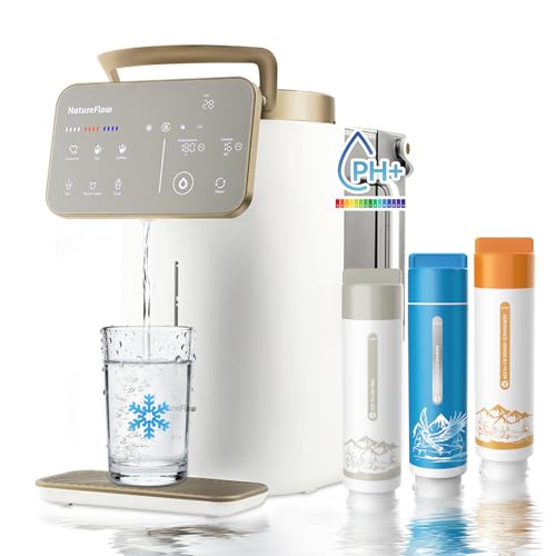 Image of Y60EC Cold Reverse Osmosis Water Mineralization System | 10-Stage RO Filtration,Ultra Dual UV, Alkaline Water,4:1 Pure-to-Drain Ratio,11-Temperature
