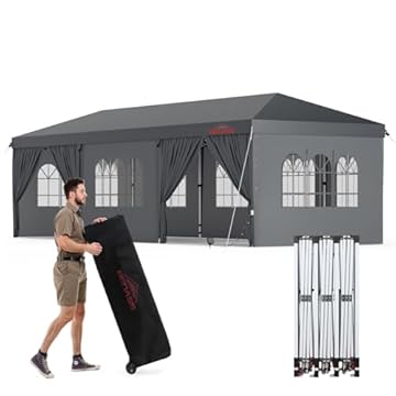 pop up canopy tent 10x30