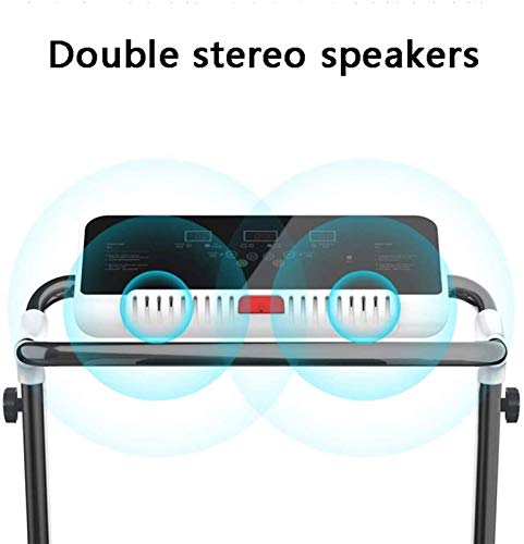 Caminadora eléctrica plegable con pantalla LED grande miniatura 7