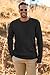 Arach&Cloz Mens Wool Blend Loose Fit Sweater Ultra Soft 2025 Spring Bottoming Crewneck Fashion Pullover