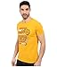 Lucky Brand Men's Custom Cycles Graphic Tee, Golden Yellow, X-Large