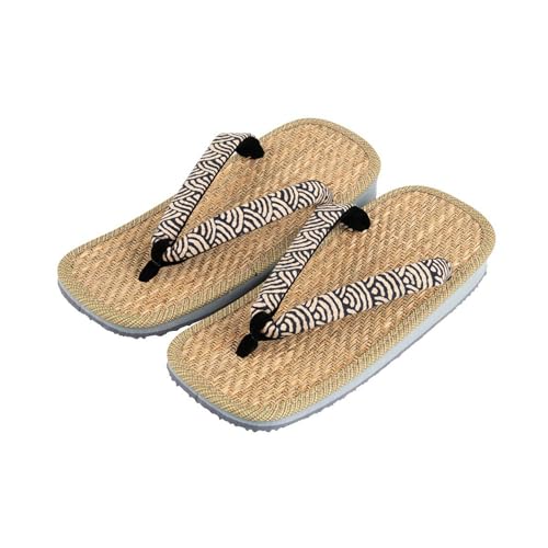 IPPINKA Japanese Setta Sandals, Tatami-Like, Handmade in Japan, Size Men 7/ Women 8.5